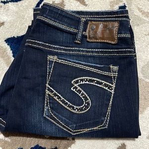Silver Lola Jeans size 16 38X31